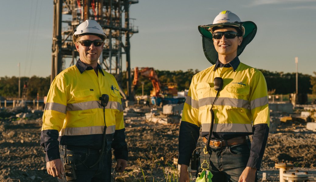 Liberty Industrial staff working on site