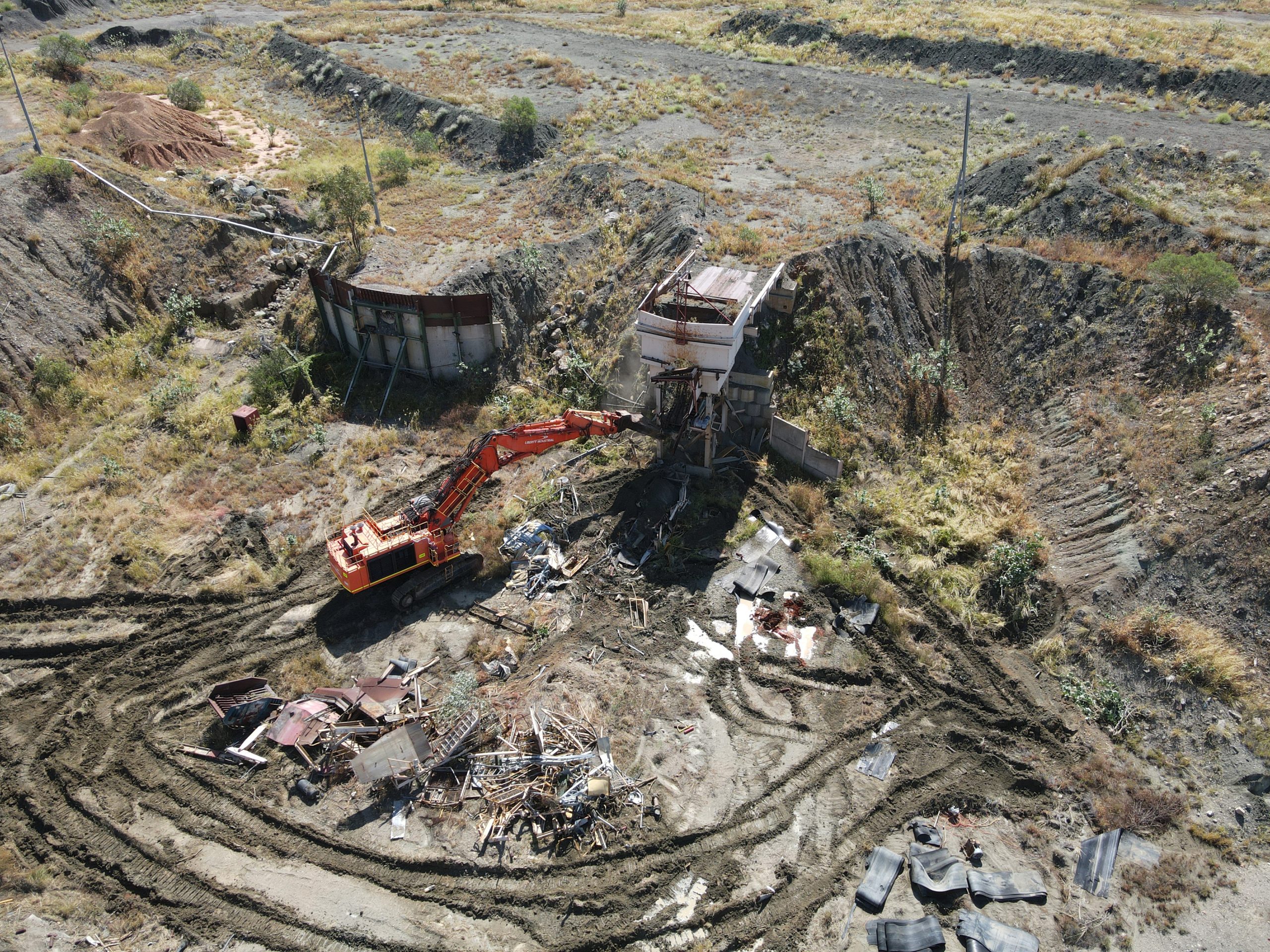 Ellendale Diamond Mine Deconstruction Liberty Industrial