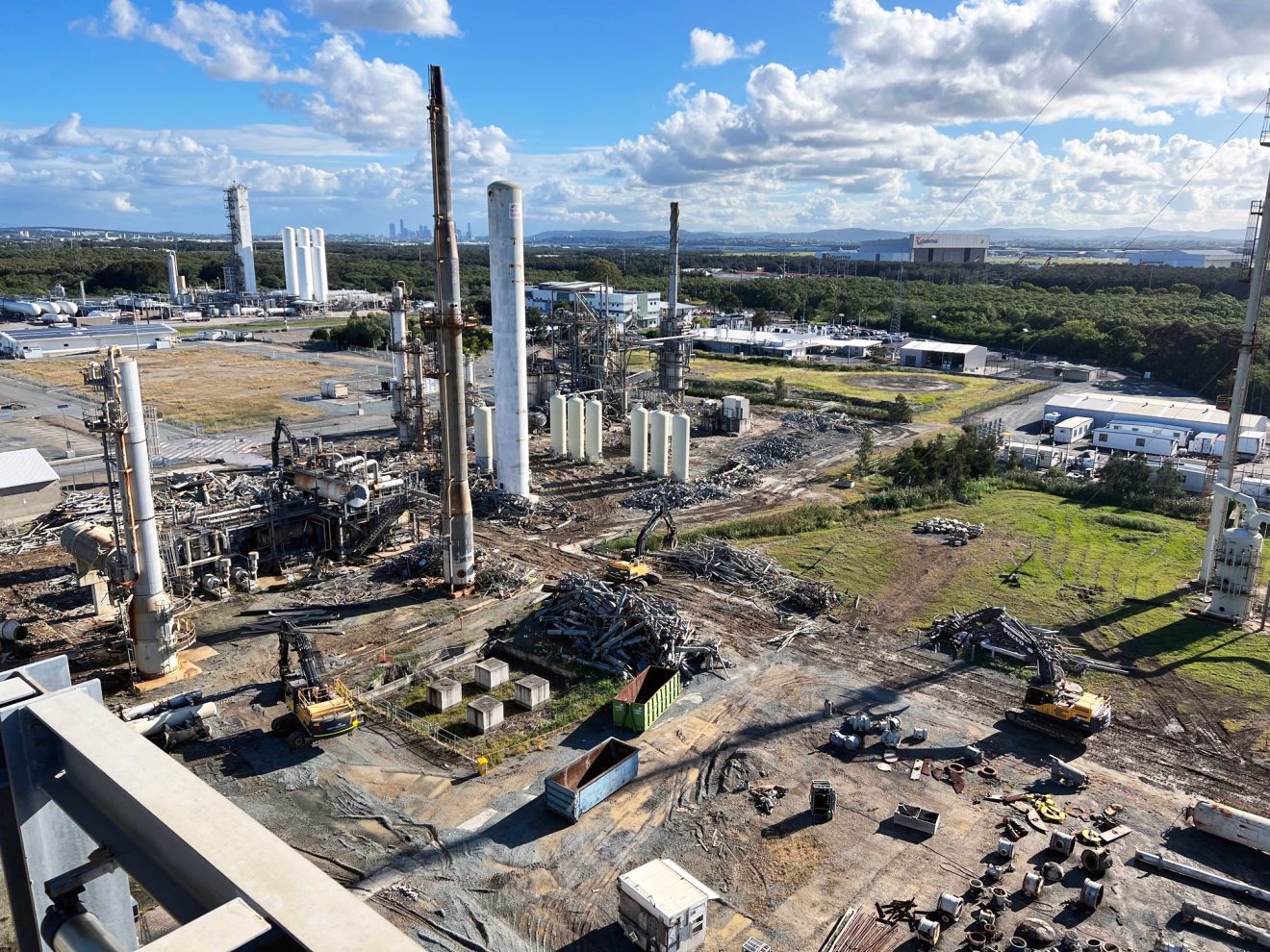 Bulwer Island Refinery Queensland Clean Fuels Plant Demolition